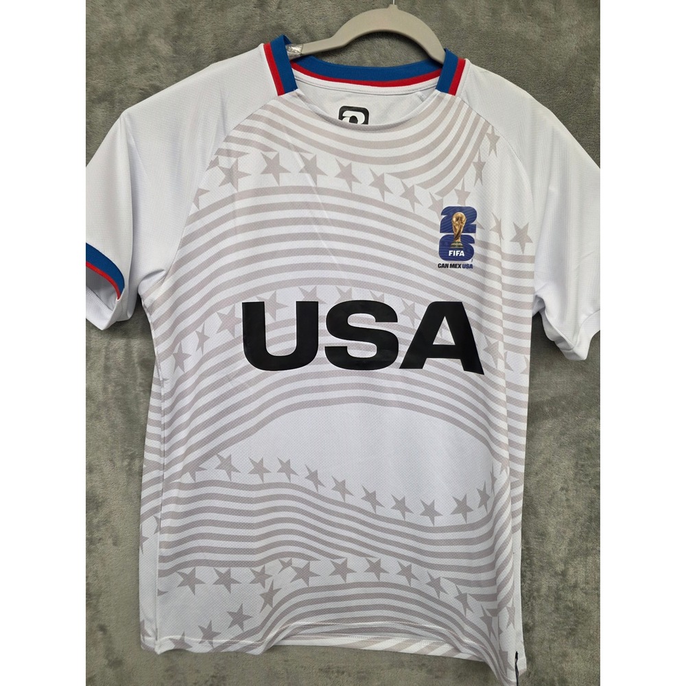 FIFA World Cup 2026 Brad Pitt Quarter Final USA Soccer Jersey Size Large Can Mex